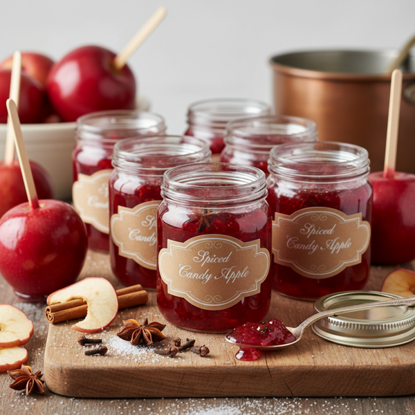 Spiced Candy Apple Jelly recipe