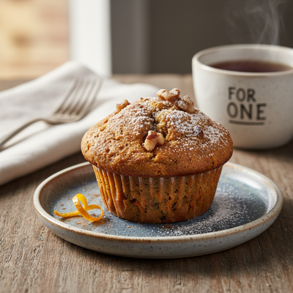 Spiced Carrot Muffins for One recipe