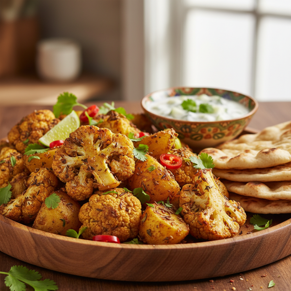 Spiced Cauliflower and Potato Delight recipe