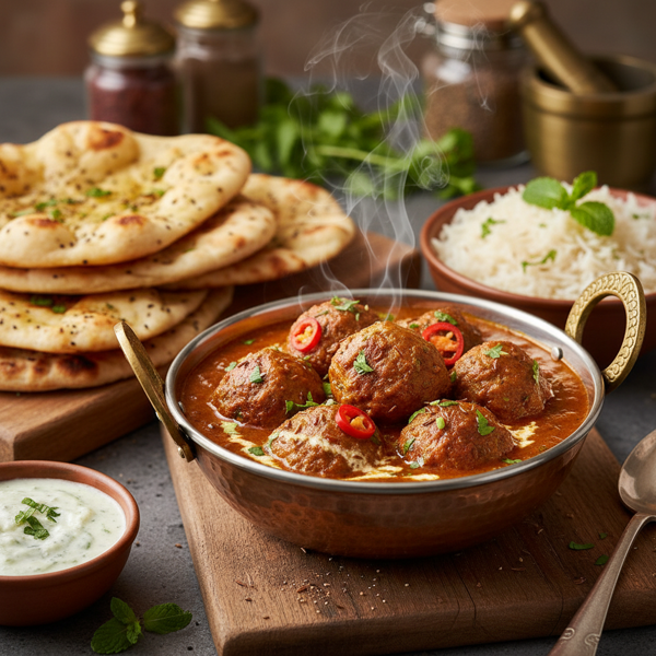 Spiced Chicken Balti Kofta recipe