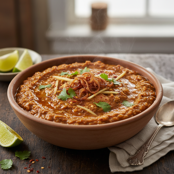 Spiced Chicken Haleem recipe