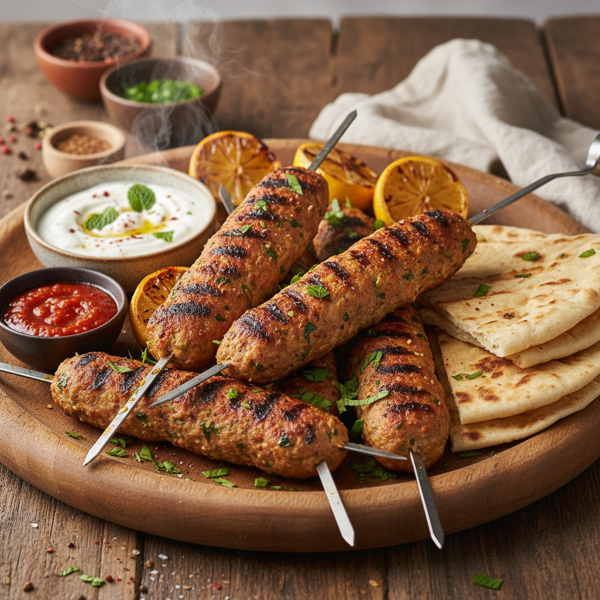Spiced Chicken Kofta Kebabs recipe