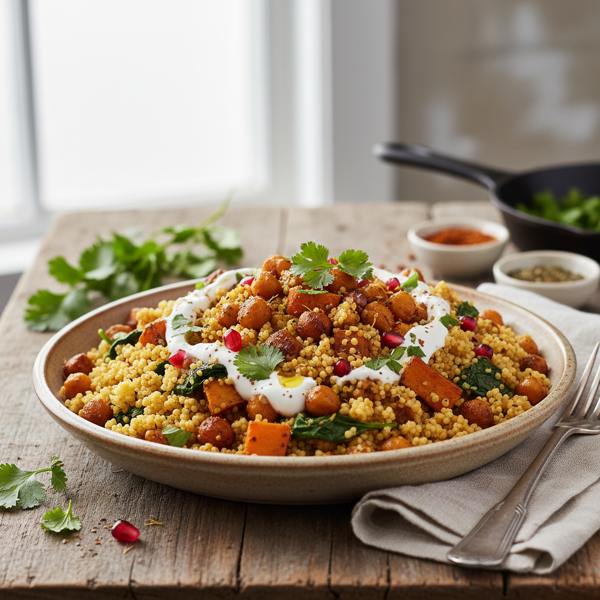 Spiced Chickpea Couscous Delight recipe