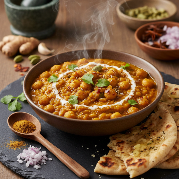 Spiced Chickpea Curry (Channa Dal) recipe