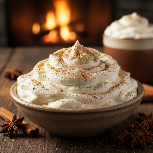 Spiced Cinnamon Whipped Topping recipe