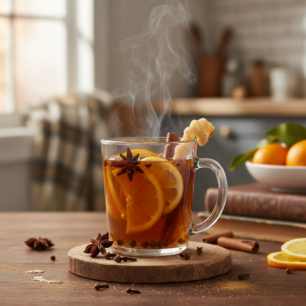 Spiced Citrus Hot Toddy recipe