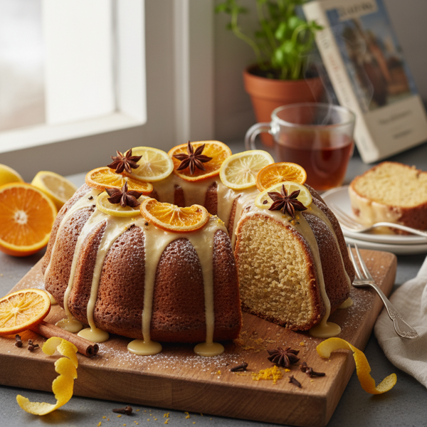 Spiced Citrus Pound Cake recipe