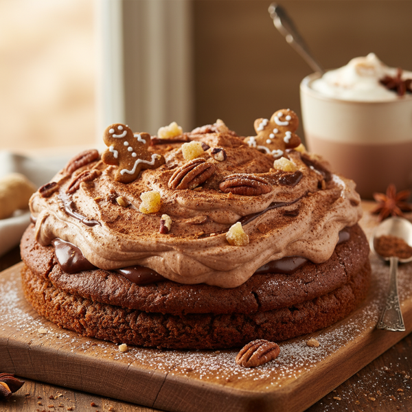 Spiced Cocoa Gingerbread Delight recipe