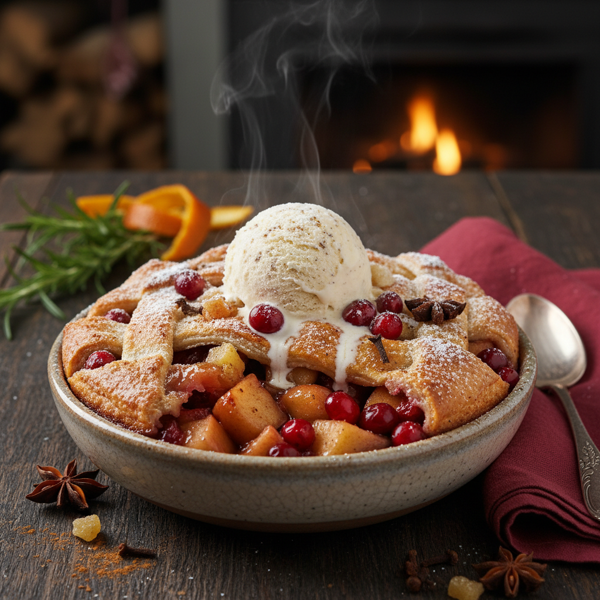 Spiced Cranberry Apple Ginger Delight recipe