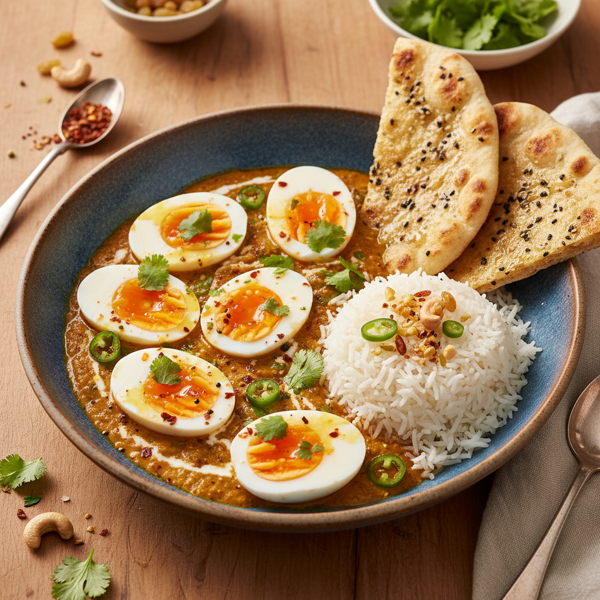Spiced Curried Eggs Delight recipe