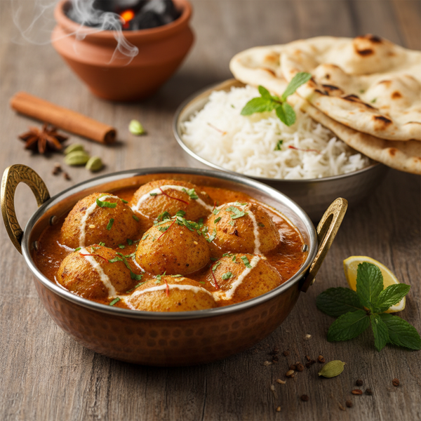 Spiced Dum Aloo (Moghlai-Style Potatoes) recipe