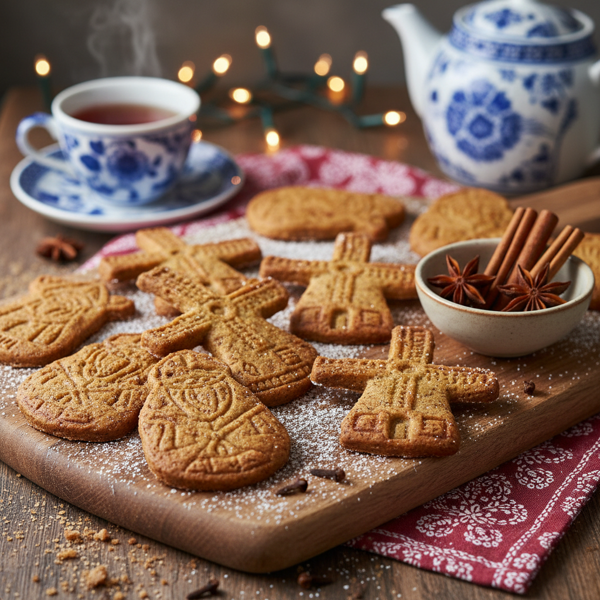 Spiced Dutch Holiday Cookies recipe