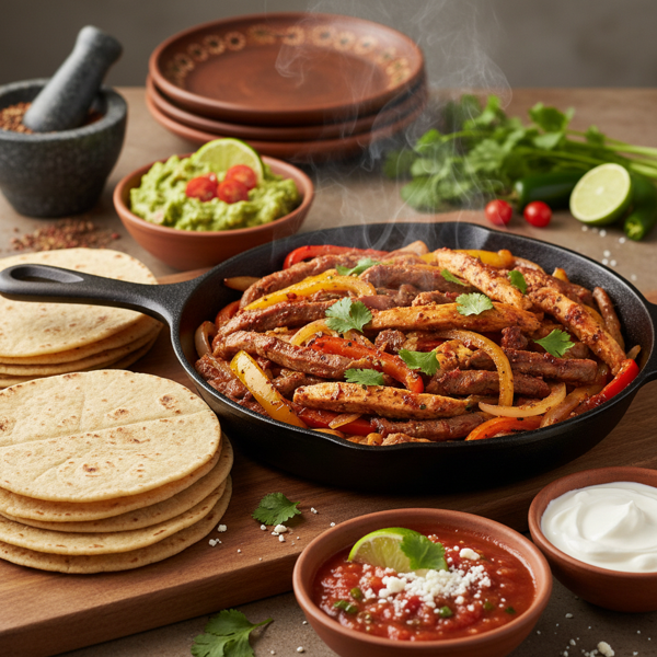 Spiced Fajitas Fiesta recipe