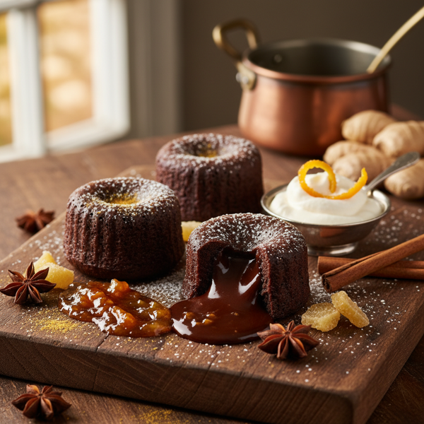 Spiced Ginger Chocolate Delight recipe