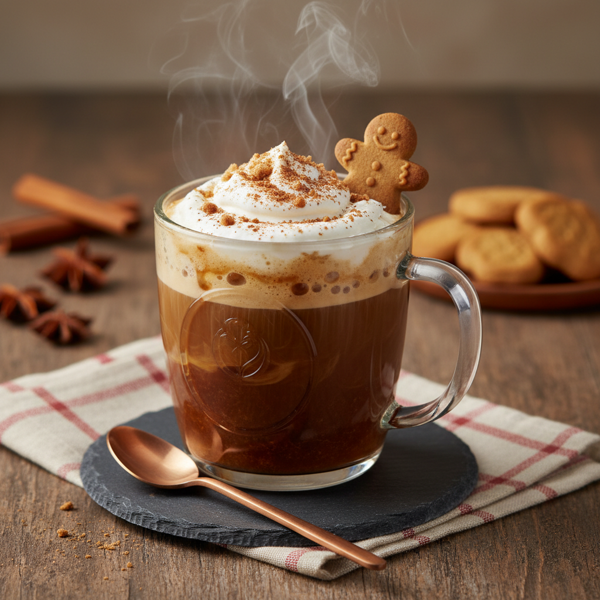 Spiced Gingerbread Instant Coffee Delight recipe