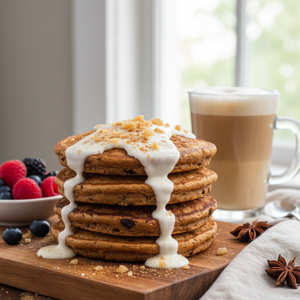 Spiced Gingerbread Morning Flapjacks recipe