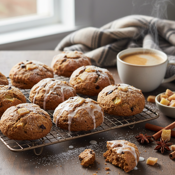 Spiced Gingerbread Scones recipe