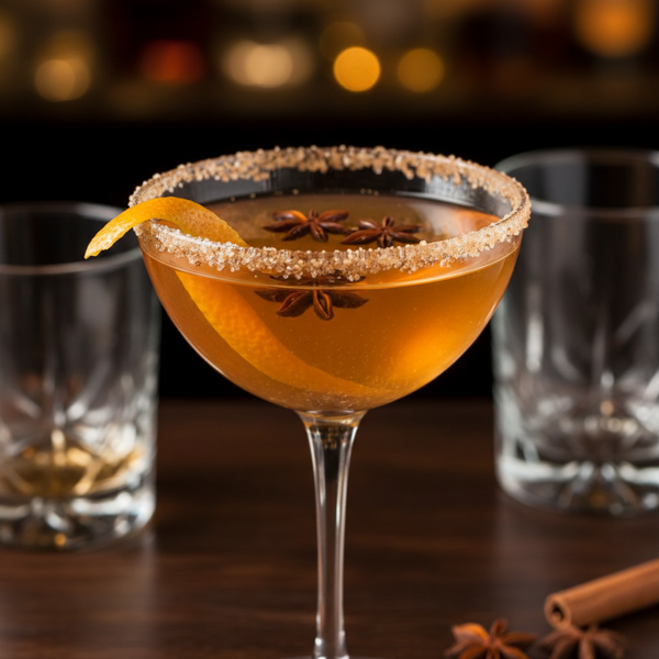 Spiced Gold Martini recipe