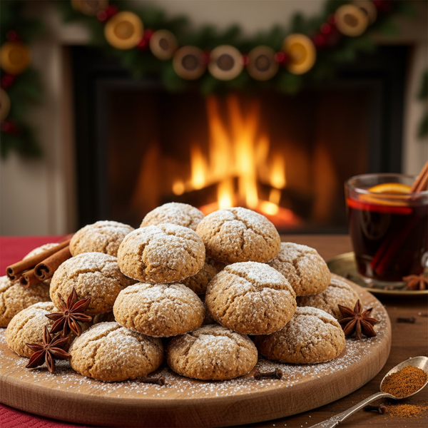 Spiced Holiday Pfeffernüsse Cookies recipe