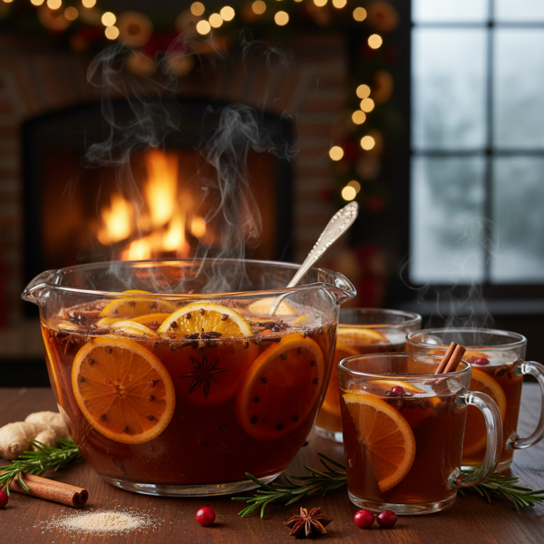 Spiced Holiday Wassail recipe