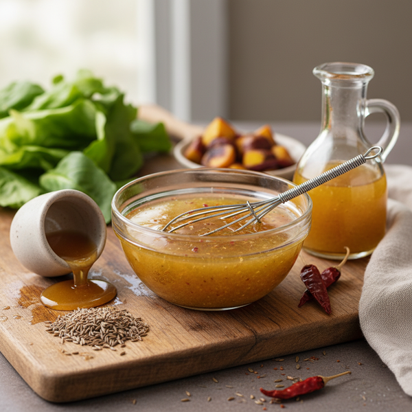 Spiced Honey Cumin Vinaigrette recipe