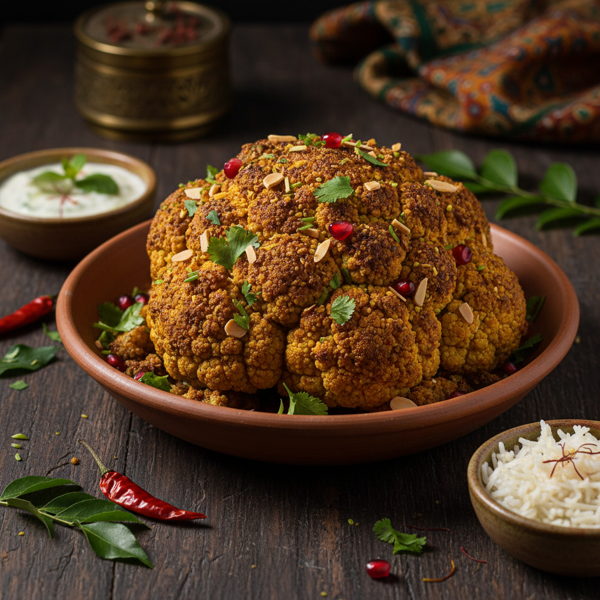 Spiced Indian Cauliflower Delight recipe