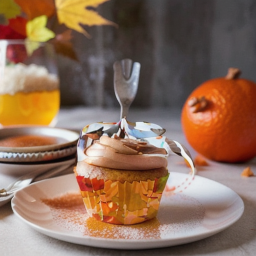 Spiced Maple Orange Cupcakes recipe