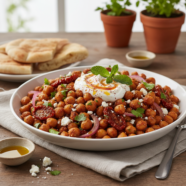 Spiced Mediterranean Chickpea Delight recipe