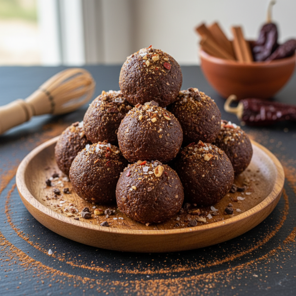 Spiced Mexican Chocolate Bliss Balls recipe