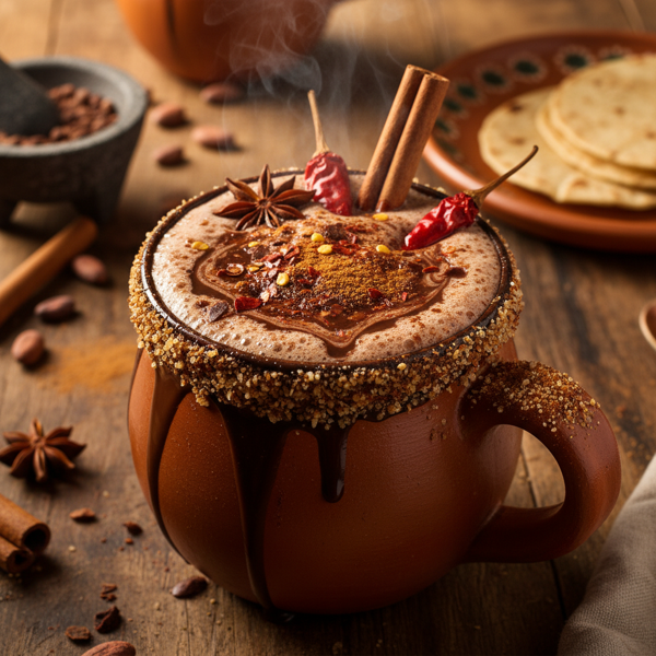Spiced Mexican Hot Chocolate recipe
