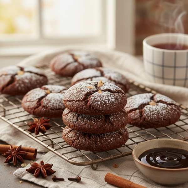 Spiced Molasses Delight Cookies recipe