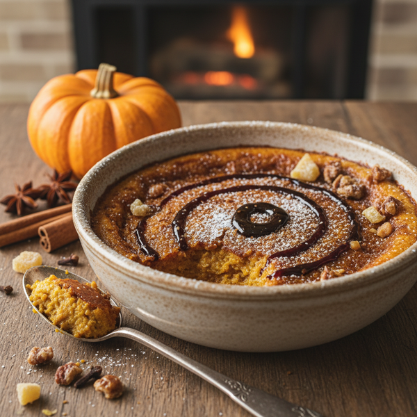 Spiced Molasses Pumpkin Delight recipe