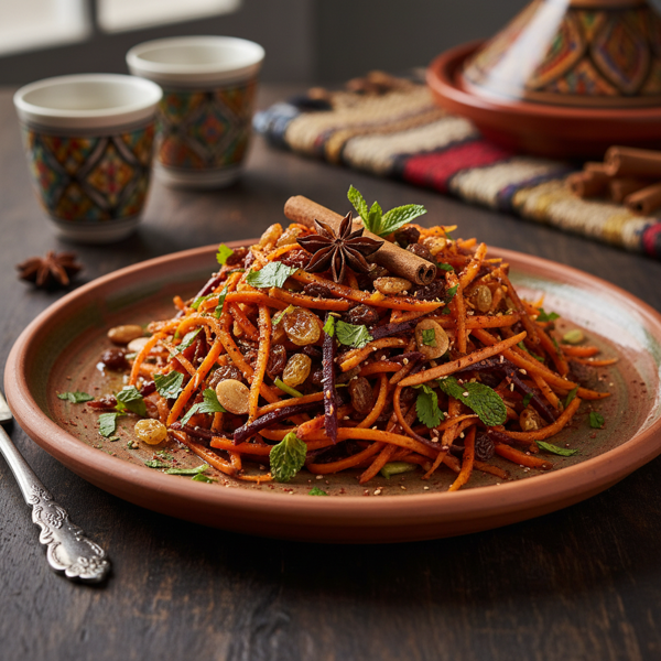 Spiced Moroccan Carrot Salad recipe