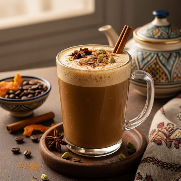 Spiced Moroccan Milk Coffee recipe