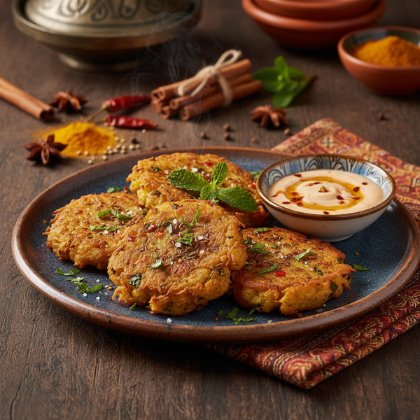 Spiced Moroccan Potato Fritters recipe