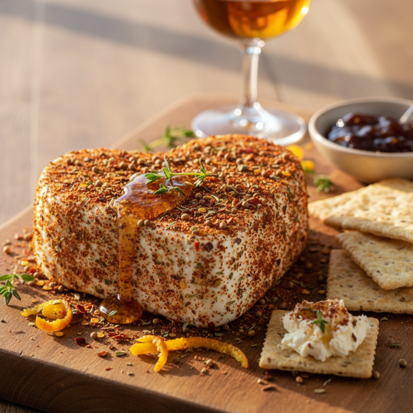 Spiced Neufchâtel Cheese Delight recipe