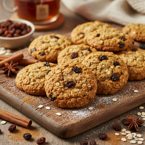 Spiced Oatmeal Raisin Delights recipe