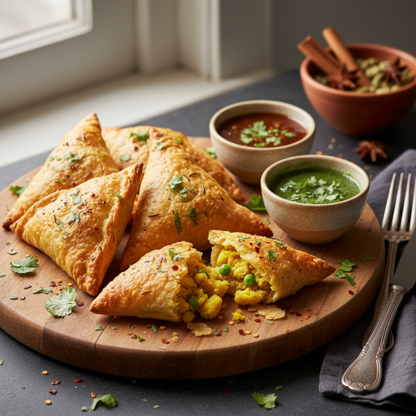 Spiced Potato Pockets recipe
