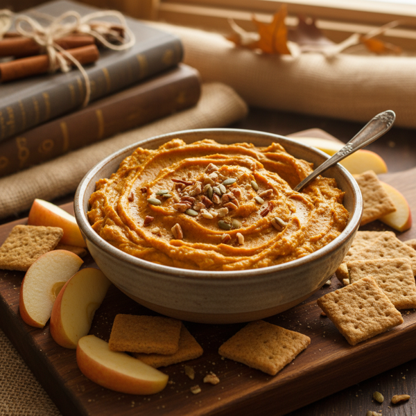 Spiced Pumpkin Apple Dip recipe