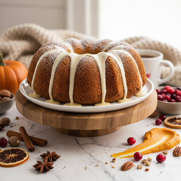 Spiced Pumpkin Bundt Cake Delight recipe
