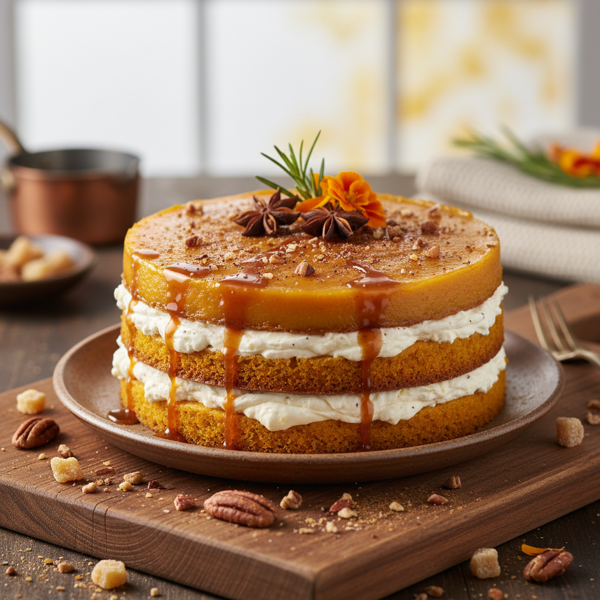 Spiced Pumpkin Cream Cheese Delight recipe