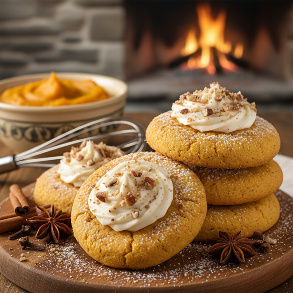 Spiced Pumpkin Delight Sugar Cookies recipe