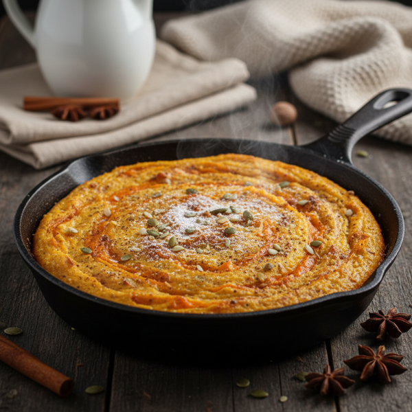 Spiced Pumpkin Polenta Delight recipe