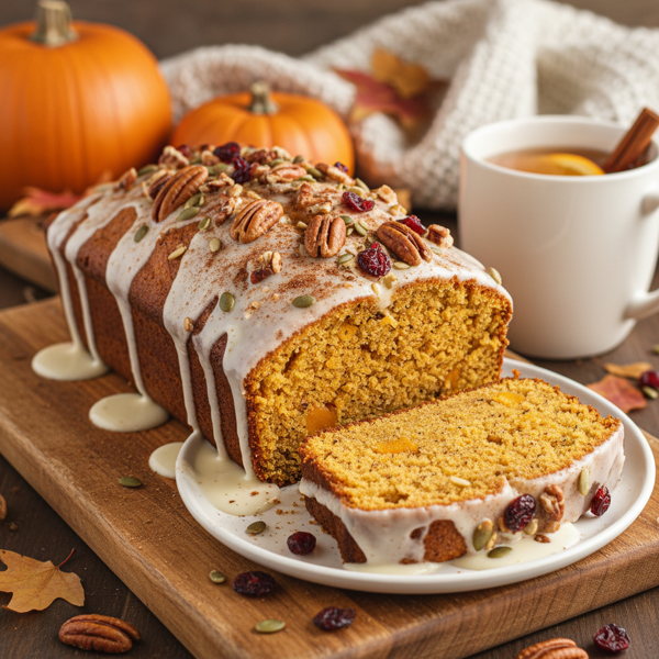 Spiced Pumpkin Pound Cake Delight recipe