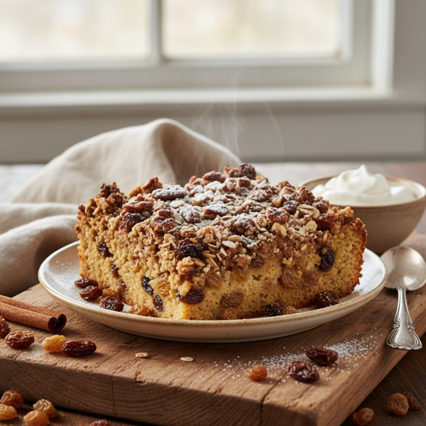 Spiced Raisin Crumb Delight recipe