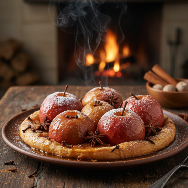 Spiced Red Apple Delight recipe