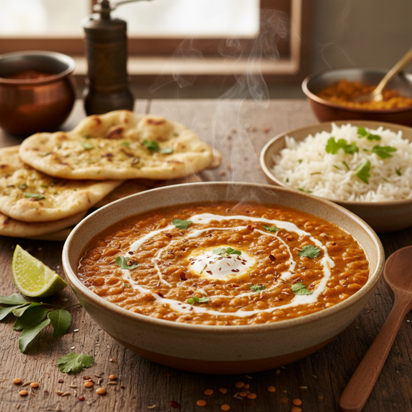 Spiced Red Lentil Curry recipe