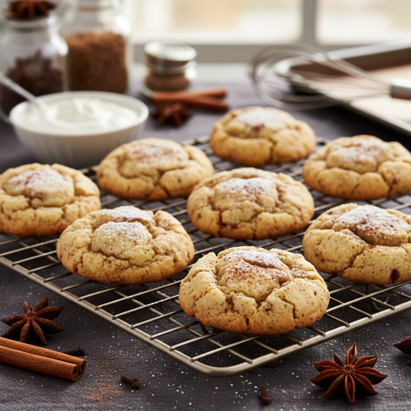 Spiced Sour Cream Cookies recipe