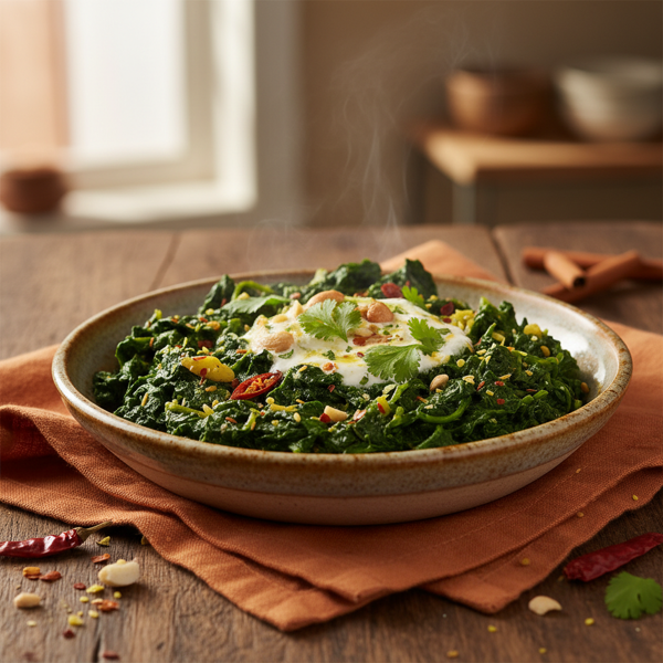 Spiced Spinach Delight recipe