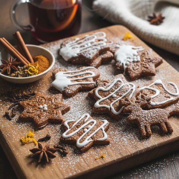 Spiced Swedish Gingerbread Cookies recipe